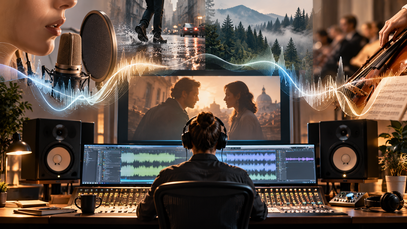 Sinemada Ses Tasarımı Nedir? Diyalog, Efekt, Atmosfer ve Müzik Rehberi